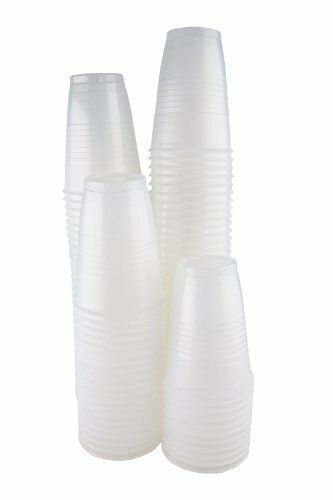 Plastic Cups Disposable Clear 7 Oz. 100 Pc