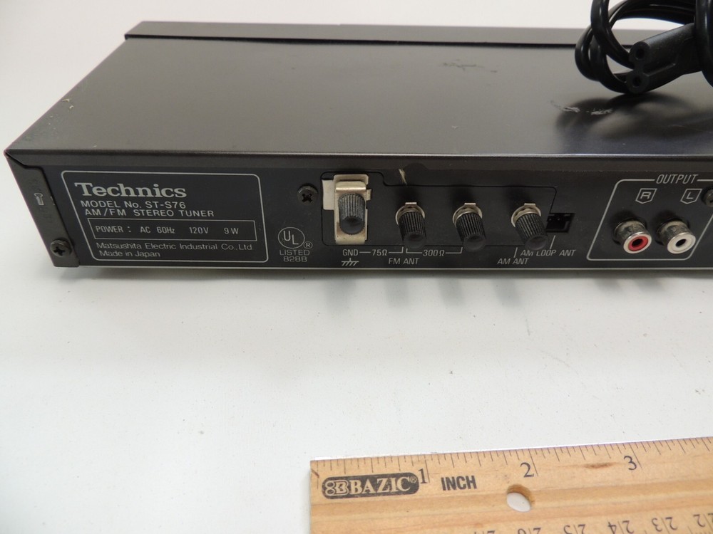 Technics ST-S76 Quartz Synthesizer AM/FM Stereo