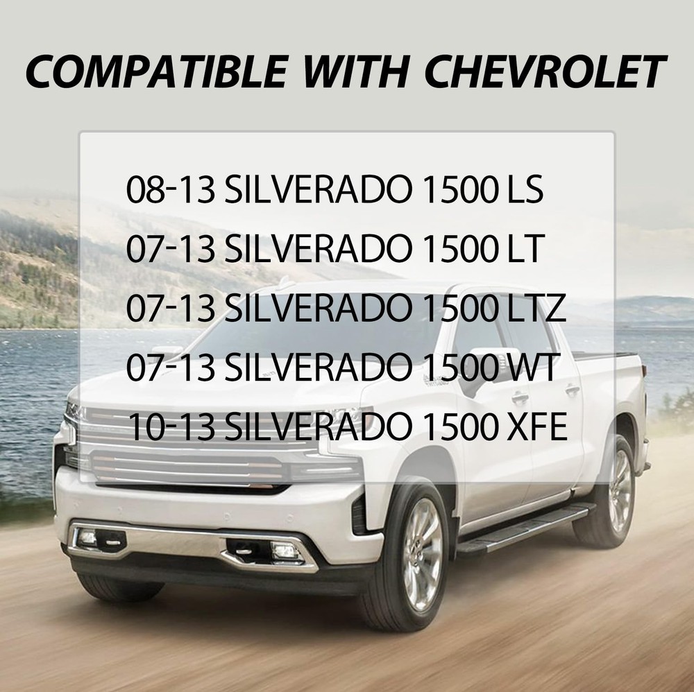 Front Bumper Deflector for Silverado 2007-2013 1500 Part GM1092191