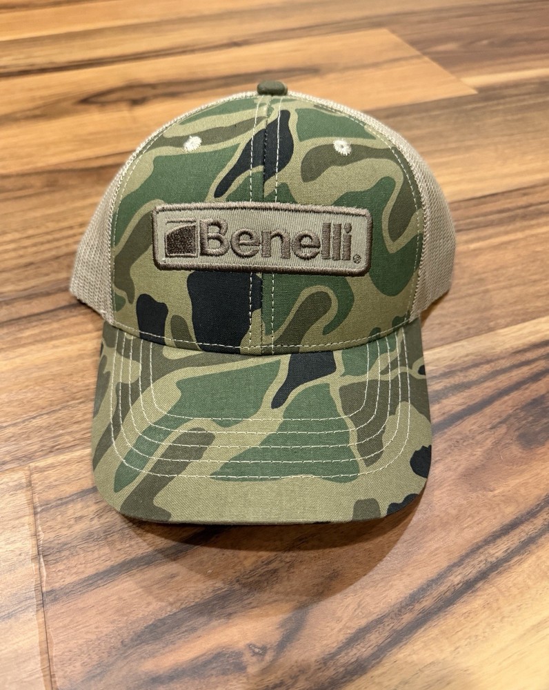 Benelli Camouflage Mesh Adjustable Ball Cap Snapback