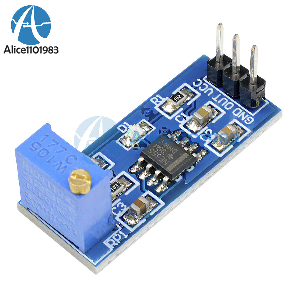 2/5/10PCS NE555 Adjustable Frequency Pulse Generator Module For Arduino Car