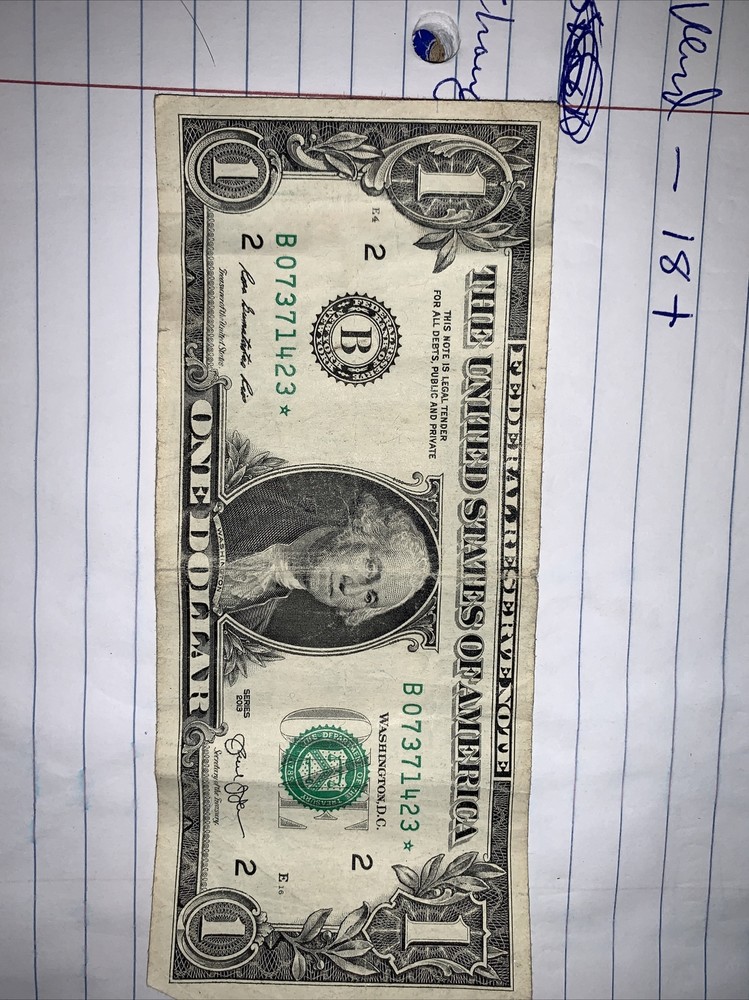 B07371423* 1$ DUPLICATE Star SERIAL NUMBER  Error
