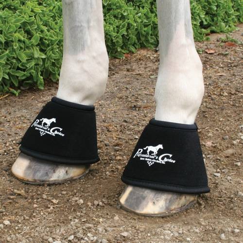 Professional's Choice Quick Wrap Bell Boots - Black