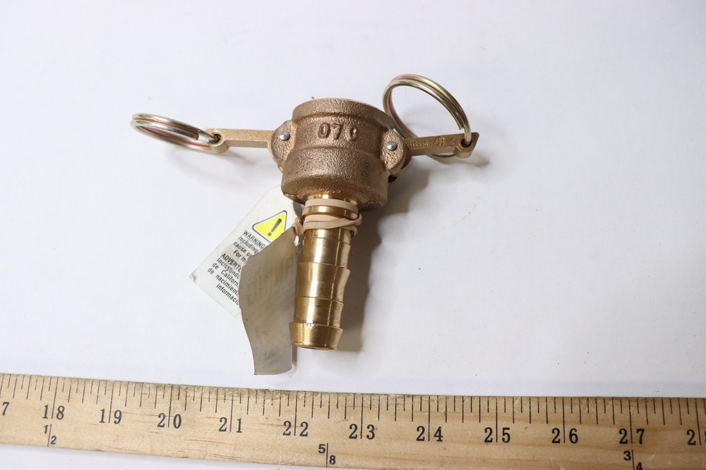 Camlock Coupler Brass HBB10