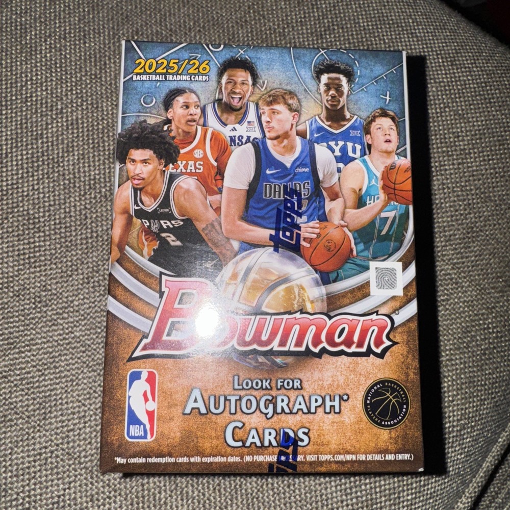 2025/26 Bowman basketball Value Box