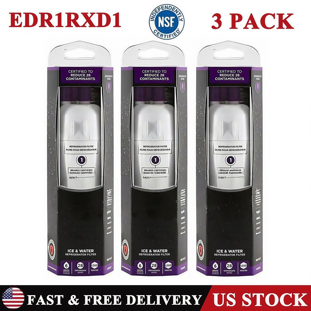 3~9PACK For ΕDR1RXD1 Water Filter 1 REFRIGERATOR Replacement White New US Stock