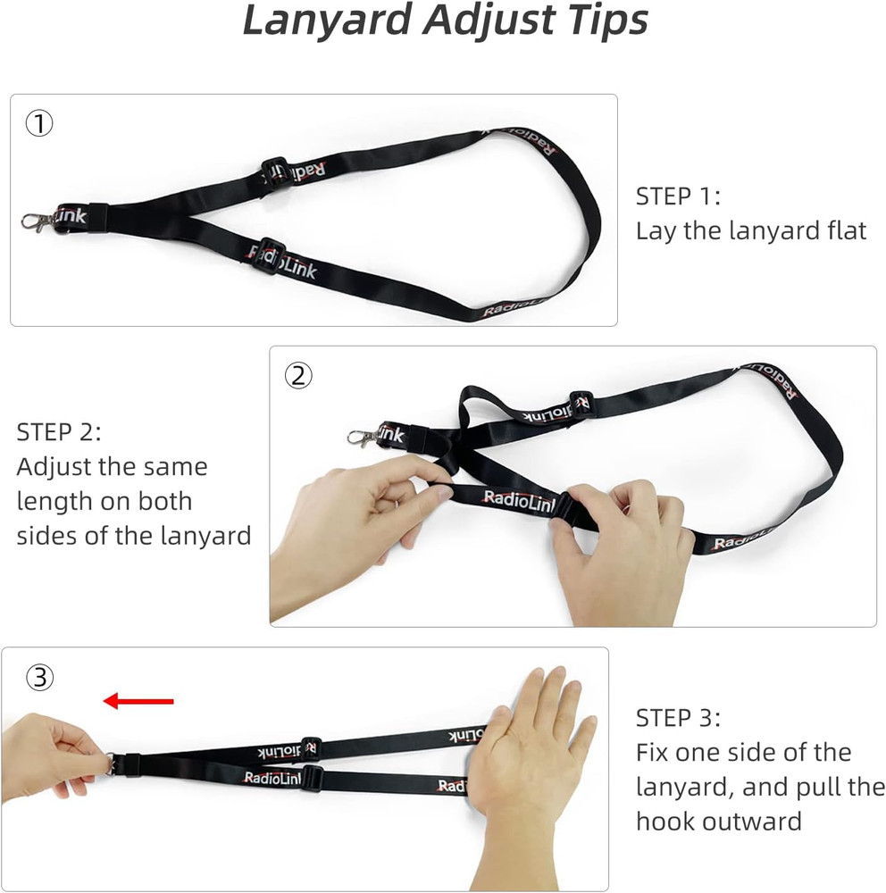 RC Transmitter Lanyard Adjustable Strap Neck Sling Hook for Radio Remote Control
