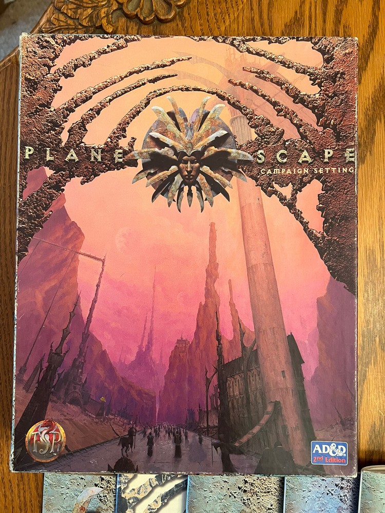 PLANESCAPE CAMPAIGN SETTING 1994 Dungeons & Dragons Boxed Set Complete & NM++!