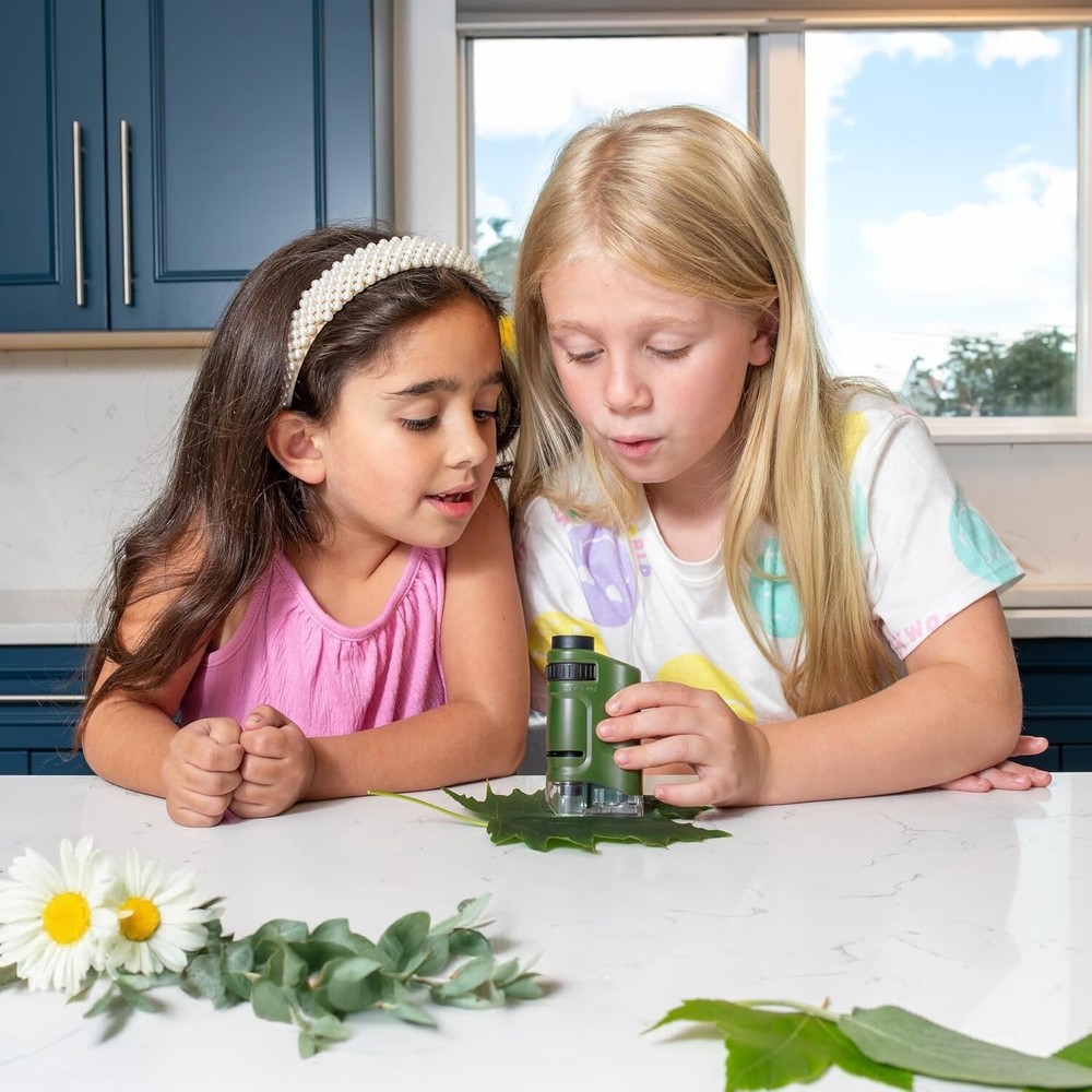 MicroBrite 20x-40x LED Lighted Pocket Microscope – Explore the Microscopic World