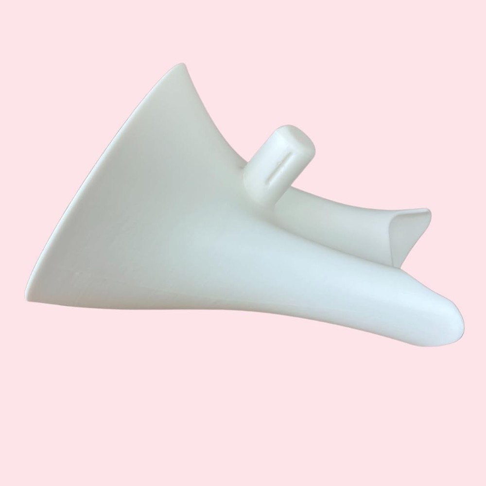Flour Funnel - Stand Mixer Attachment - White