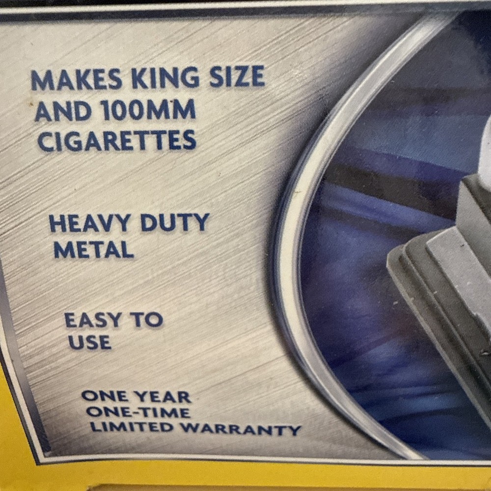 Top-O-Matic Cigarette Rolling Machine - Torn Box w/instructions - Pre-owned