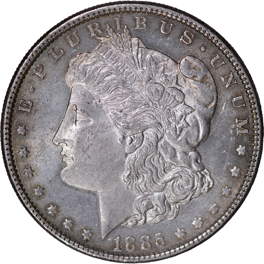 1885 $1 Morgan Silver Dollar ~ AU/UNC