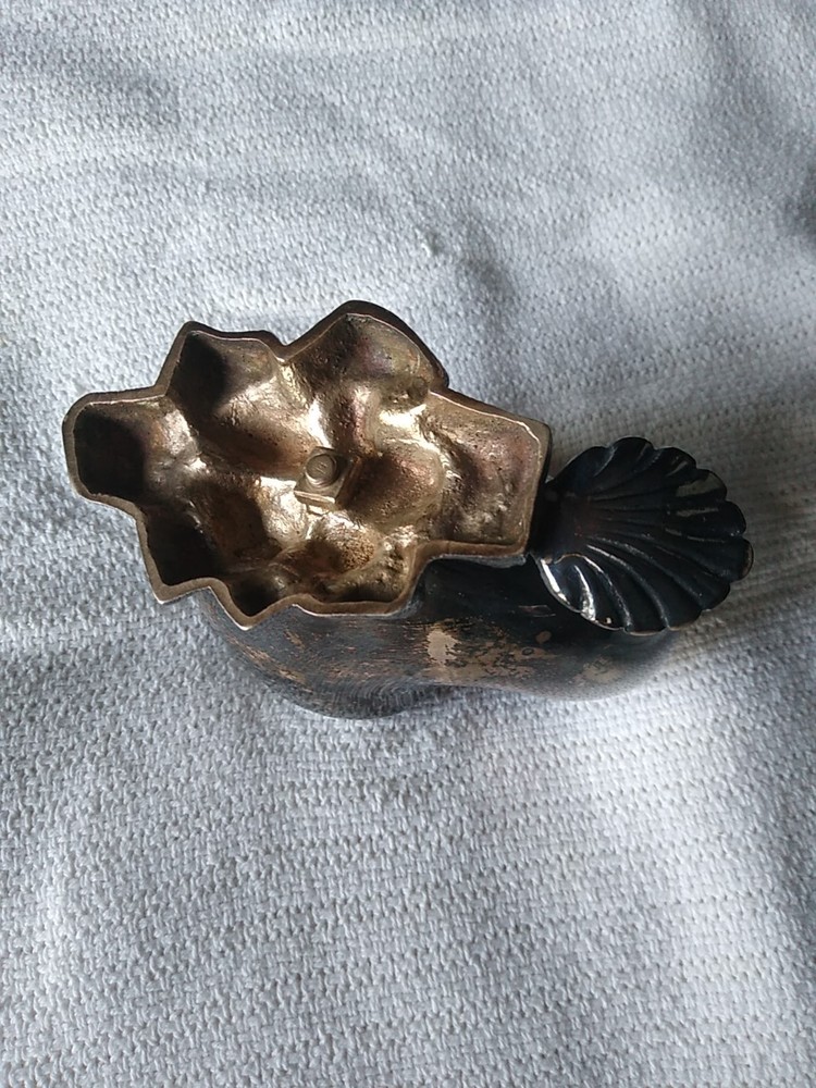Antique Silver Spoon Warmer Shell