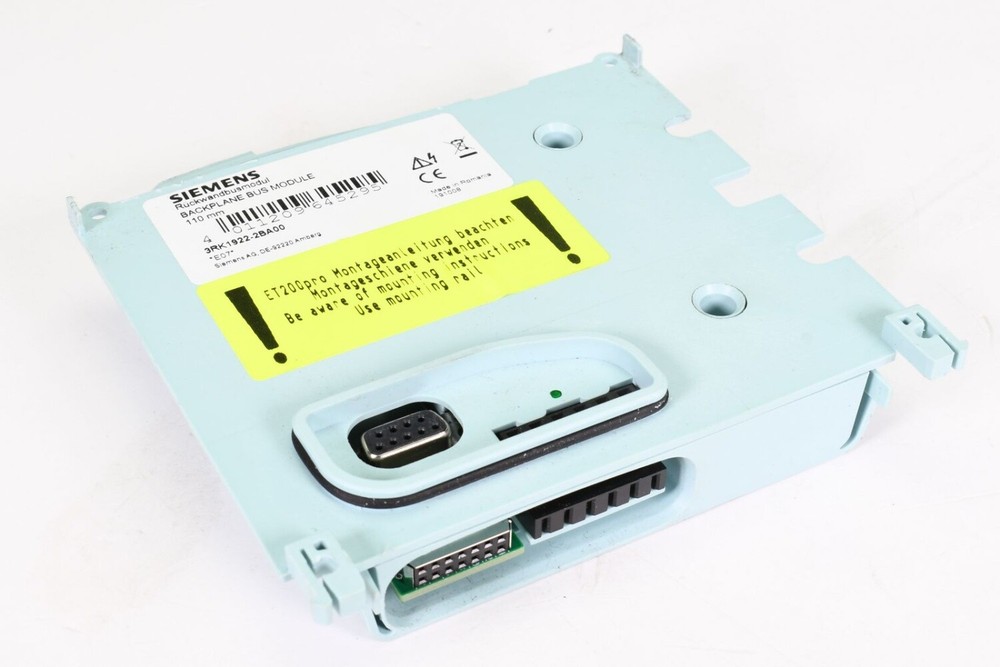 SIEMENS 3RK1922-2BA00, Backplane bus module, E07