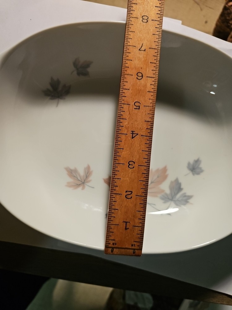 Noritake China 12" x 8" ,vegetable bowl Maplewood,rectangular!