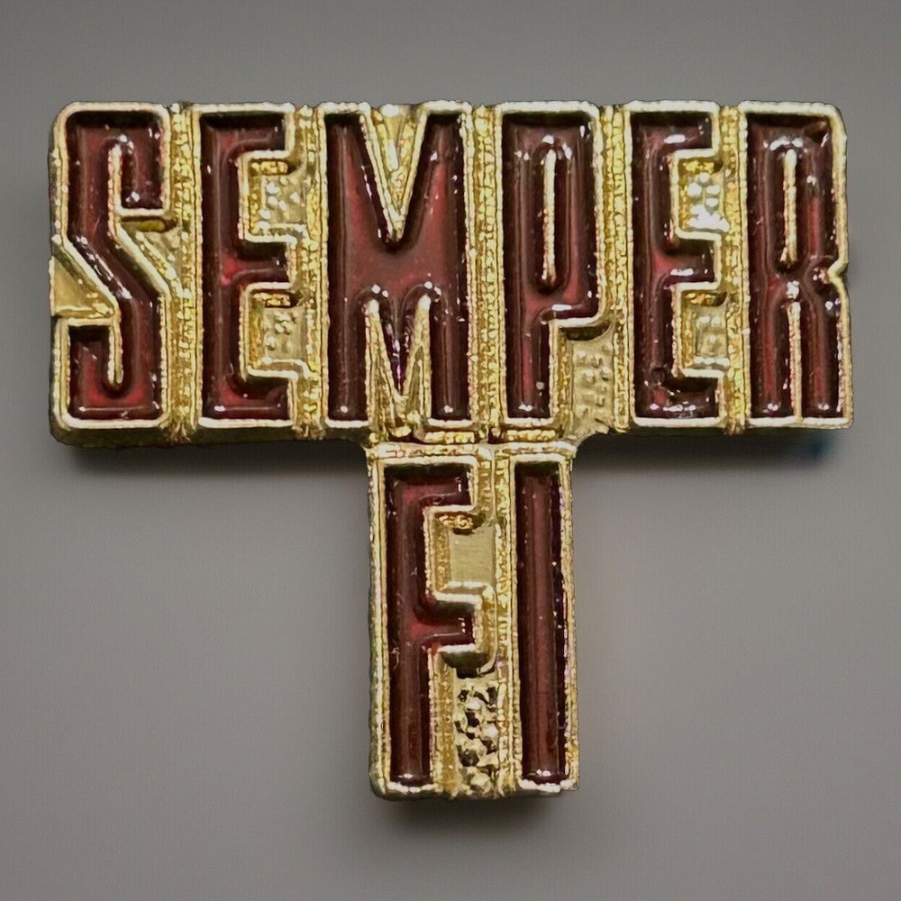 USMC SEMPER FI PIN MARINES (P43-3)