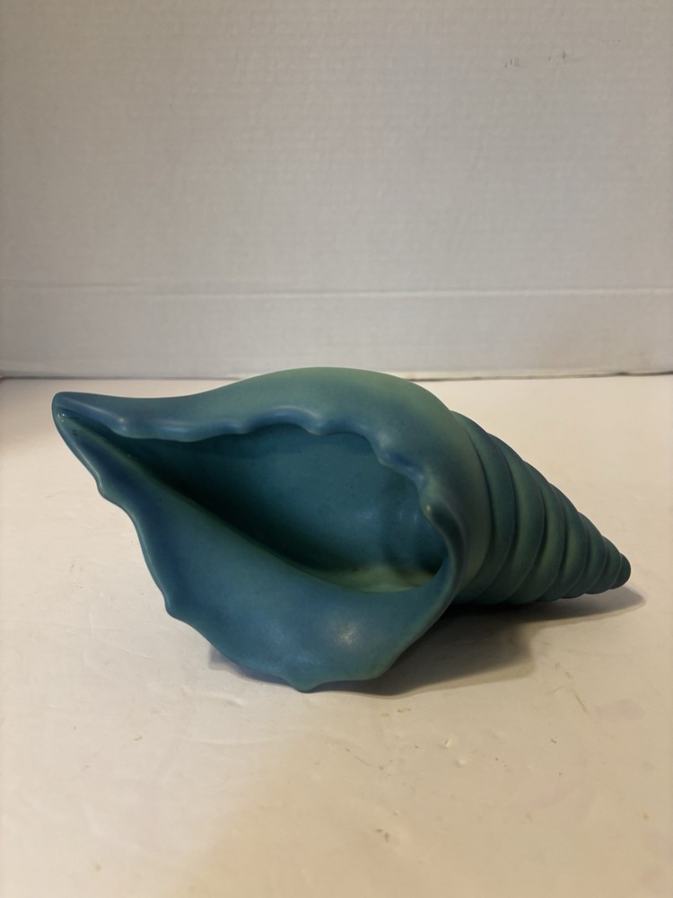 VAN BRIGGLE CONCH SHELL PLANTER