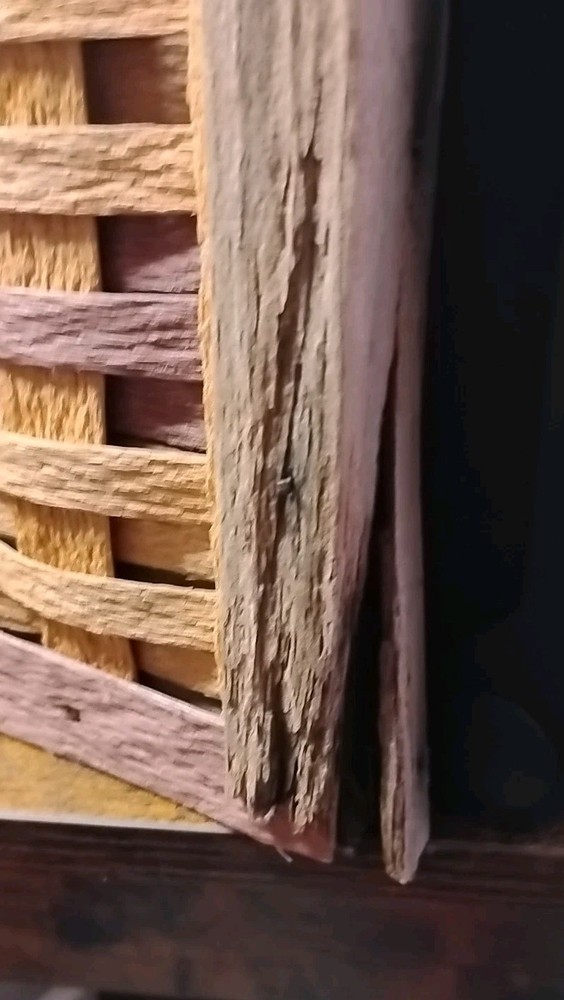 Huge Longaberger Basket Type Weave Mailbox Wicker Mail Box