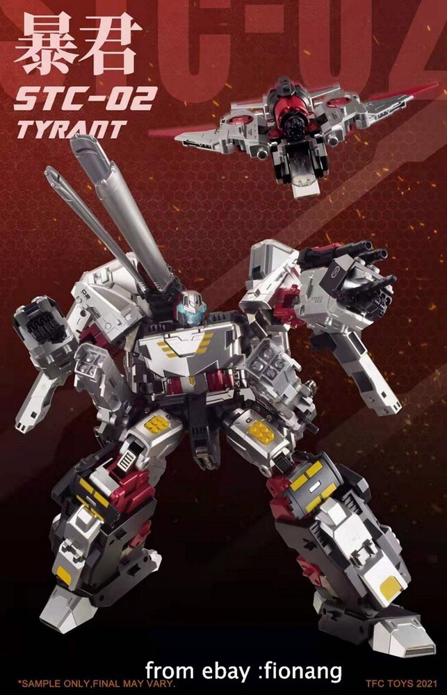 Transformable Megatron TFC STC-02 Tyrant Dominator 4 mode convertion