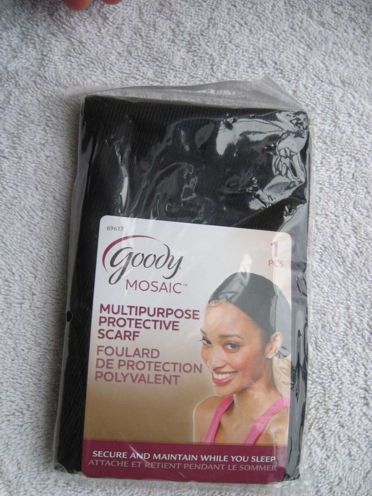 Goody Mosaic Multipurpose Protective Scarf Secure Maintain Hair Style Sleeping