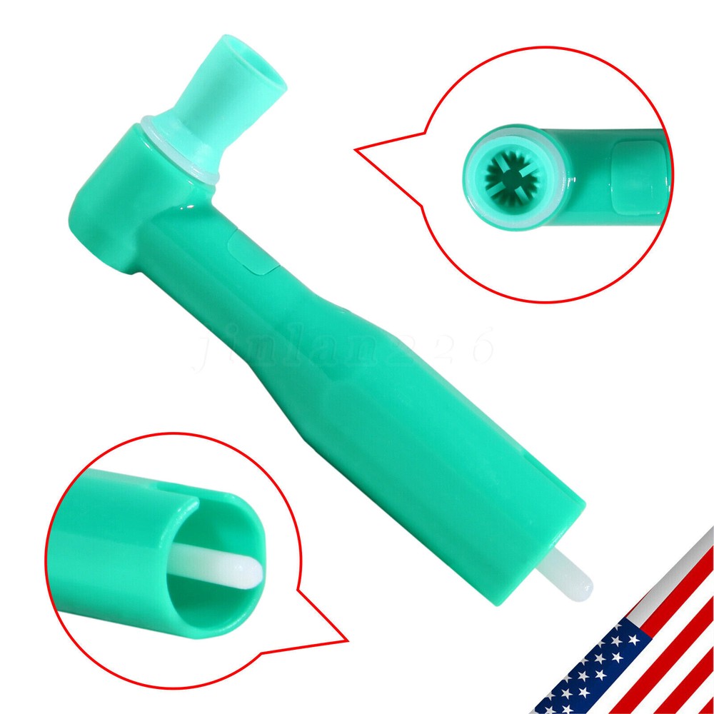 Premium Pro Disposable Prophy Angle with REGULAR Cup Green 500/pk