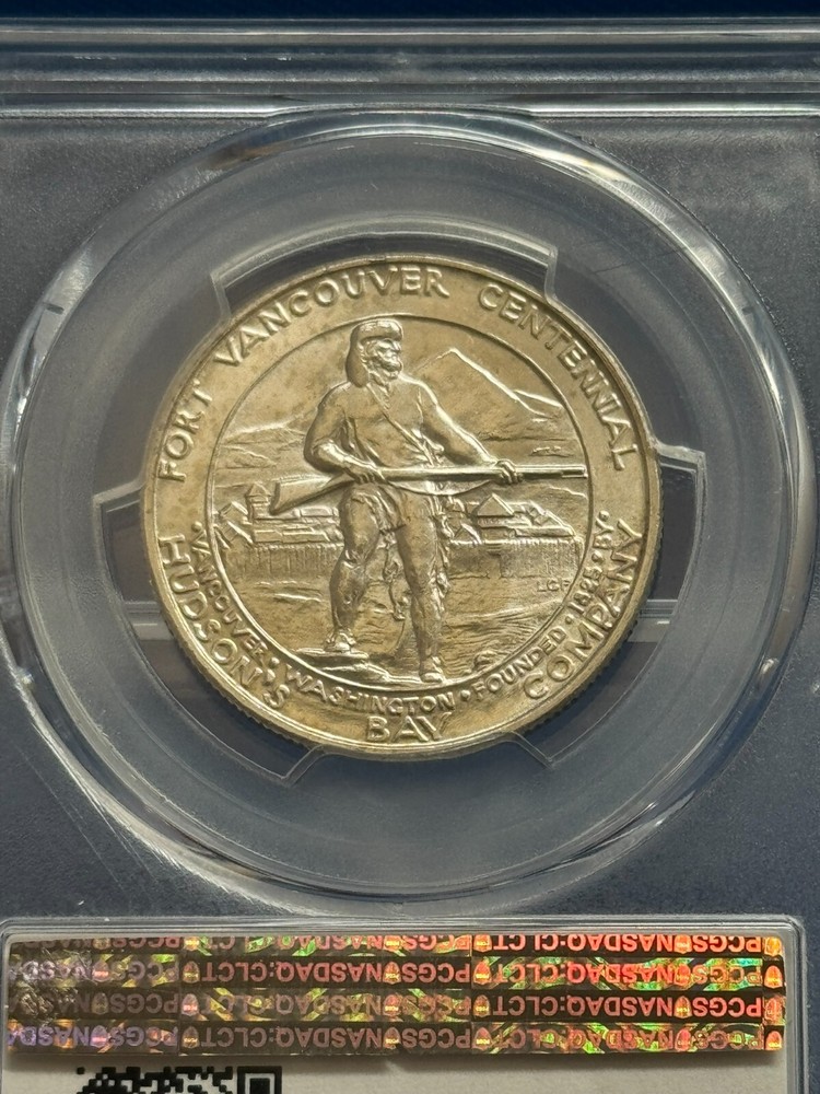 1925 Vancouver Half Dollar Commemorative Half Dollar PCGS MS65