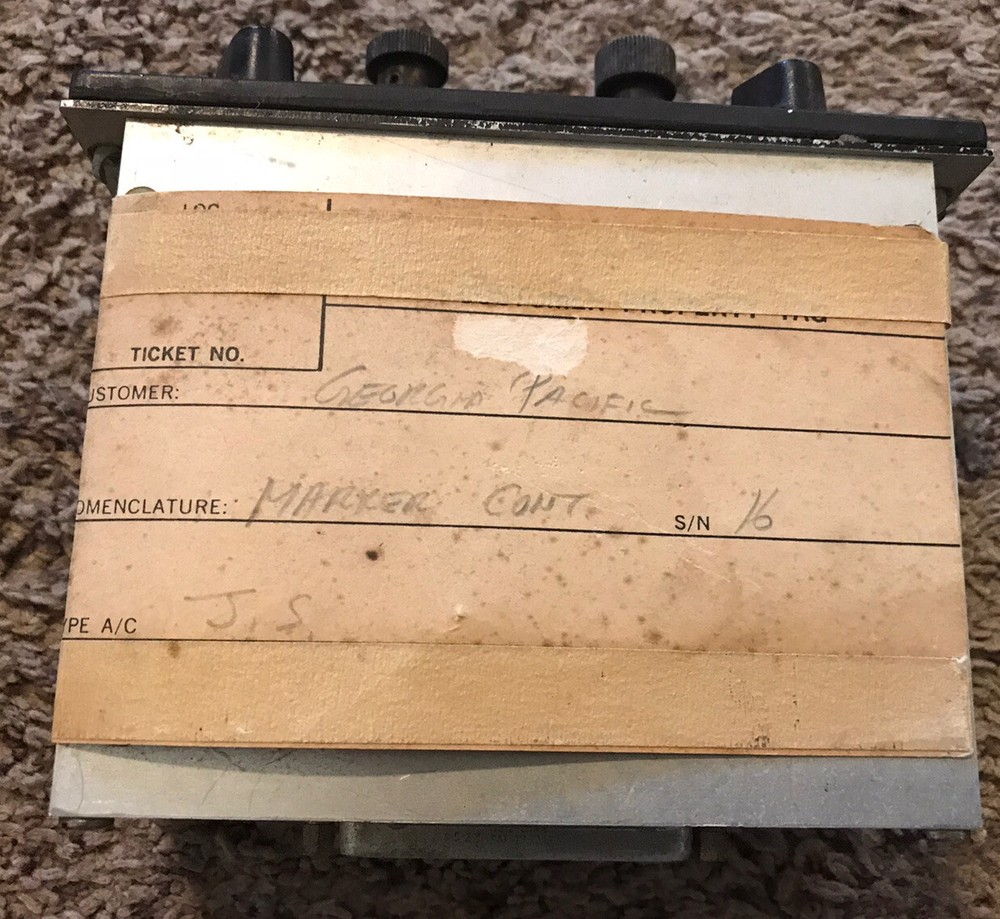 Vintage 1965 Gables Engineering Marker Controller, G-1834