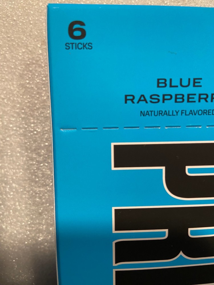 1 Box Prime Blue Raspberry Hydration Sticks (6) Expired 4/2025 *Unopened* d2