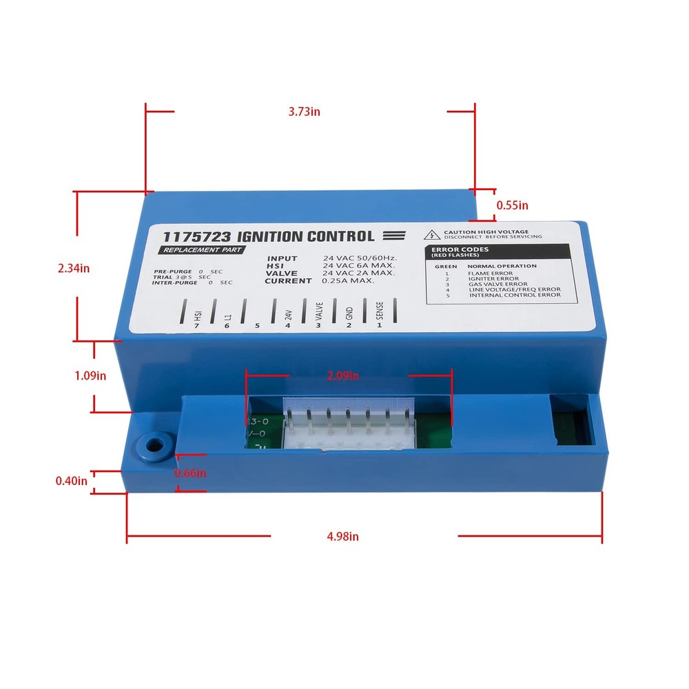 1175723 Ignition Control Module fits for Southbend Oven Ignition Control Board 4
