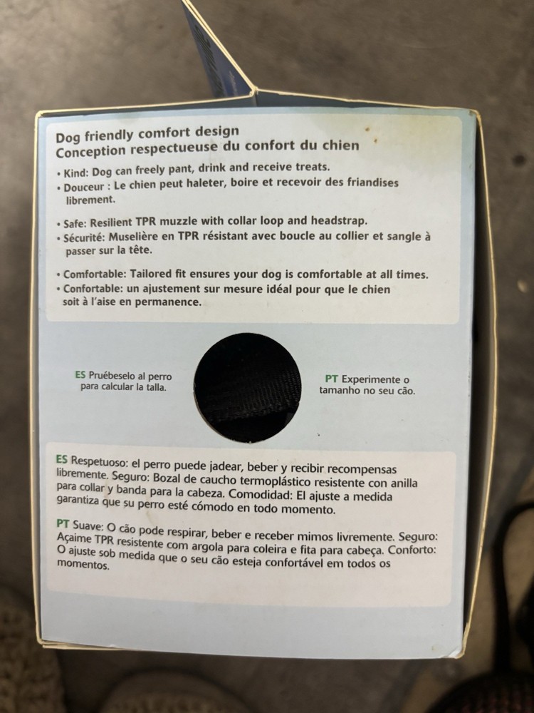 NIB Baskerfield Ultra Muzzle size 4