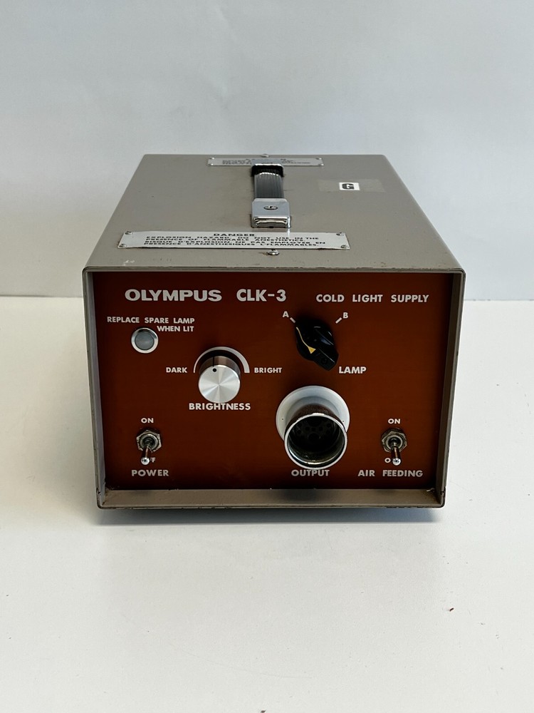 Olympus CLK-3 Cold Light Supply Source - Power Tested Only
