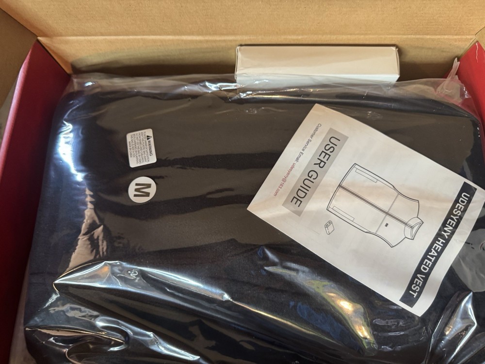 Heated Vest for Men Size M Open Box