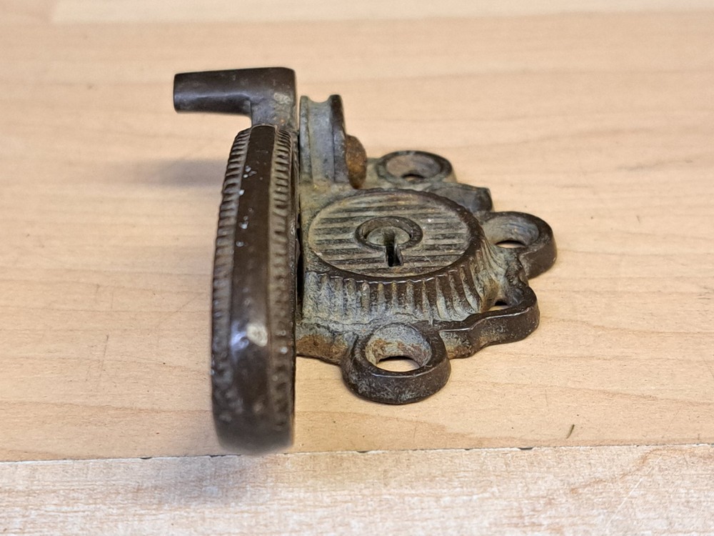 Victorian Style Lock Handle Keyhole