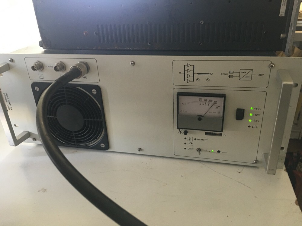 Broadcast Professional Transmitter FM 1000 watt - 88-108 Mhz