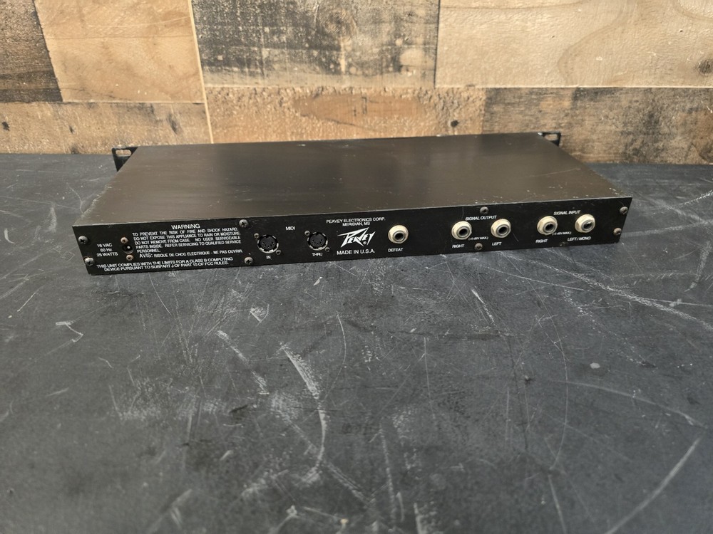 Peavey Addverb Ii Digital Studio Effects Processor Rack Fully Tested