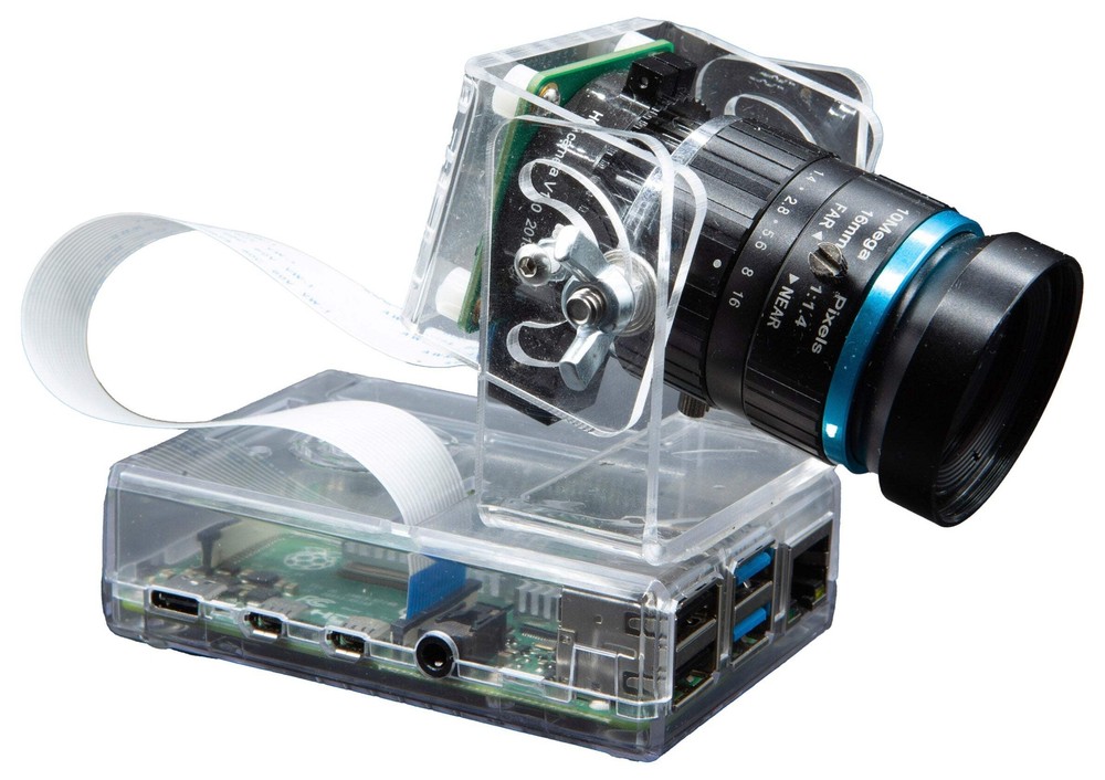 Universal Tilt-Adjustable Mount for Raspberry Pi Cameras