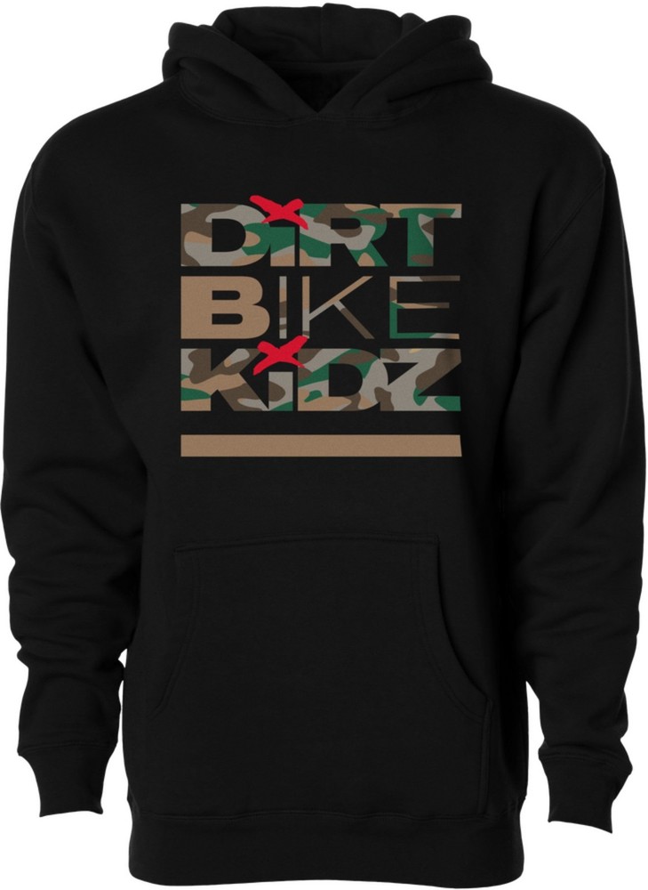 DBK Classic Camo Youth Pullover Hoody Black