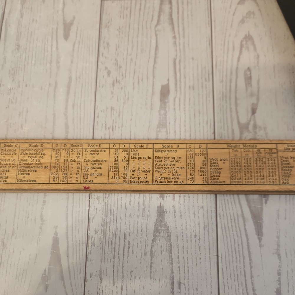 Lawrence Engineering Service Slide Rule Peru Indiana