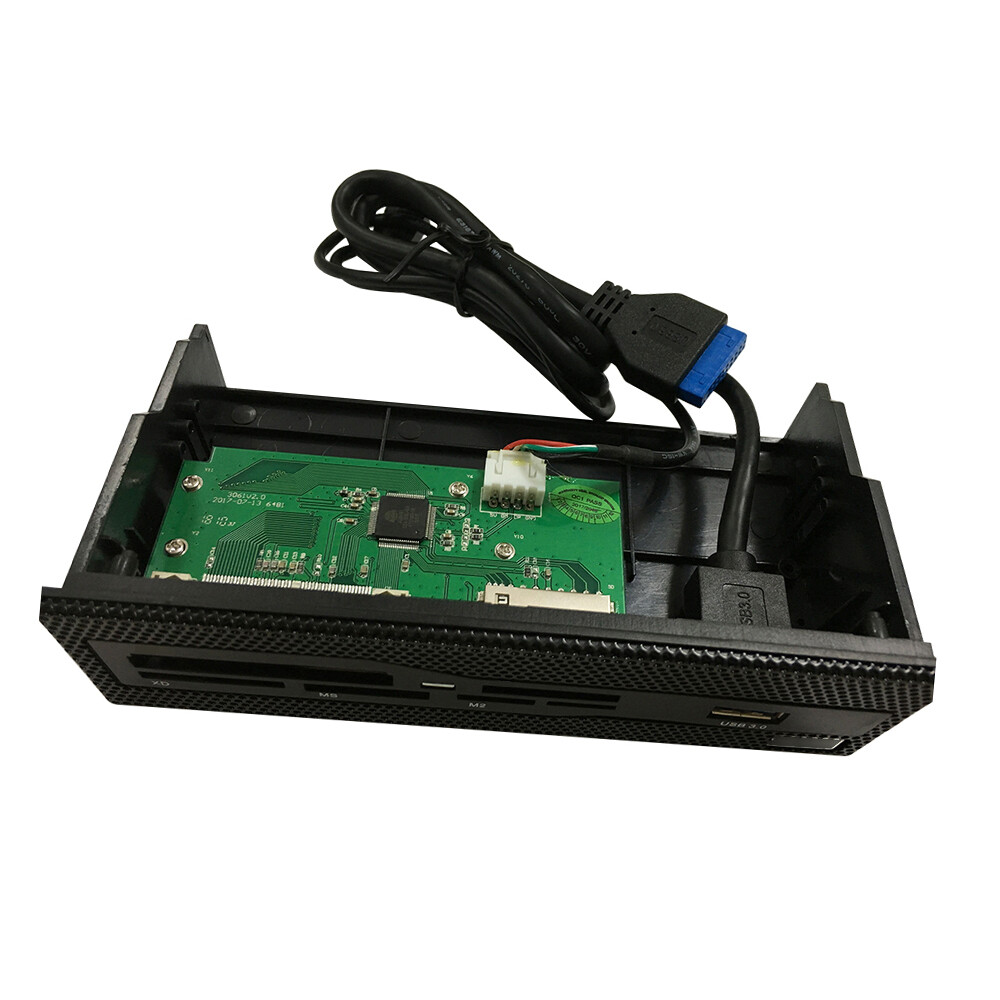 5.25" Drive Bay PC Front Panel USB 3.0 Internal Multi-Function D6C4