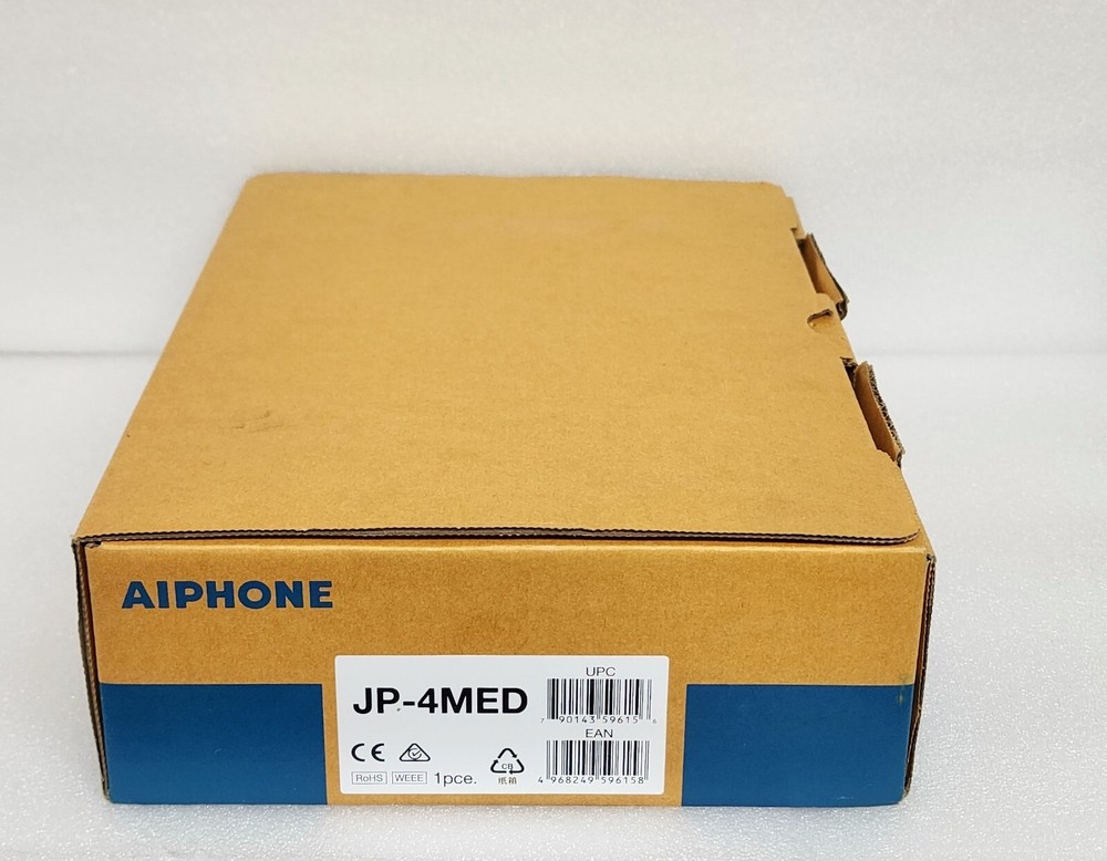 Aiphone JP-4MED 7" Video Master Station with Touchscreen LCD