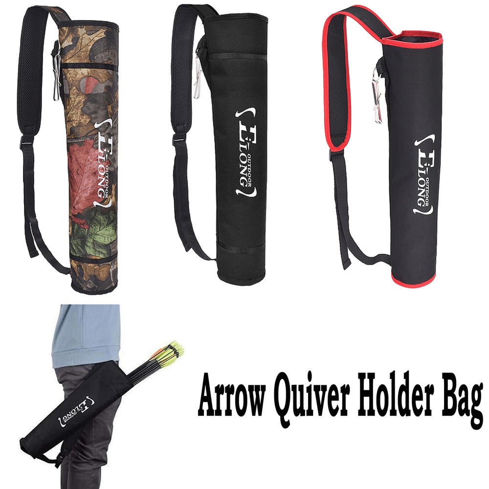 Archery Arrow Quiver Holder Adjustable Hip Back Quiver Hunting Target Practicing