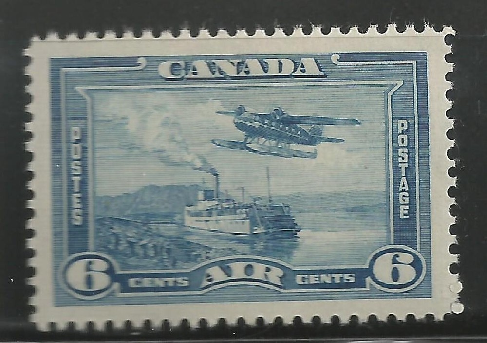 Canada Air Mail Stamps - Scott no C6 - MLH