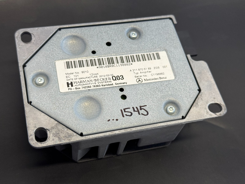 ✅ 2006-2018 MERCEDES-BENZ E350 AUDIO AMPLIFIER MODULE COMPUTER HARMAN BECKER OEM