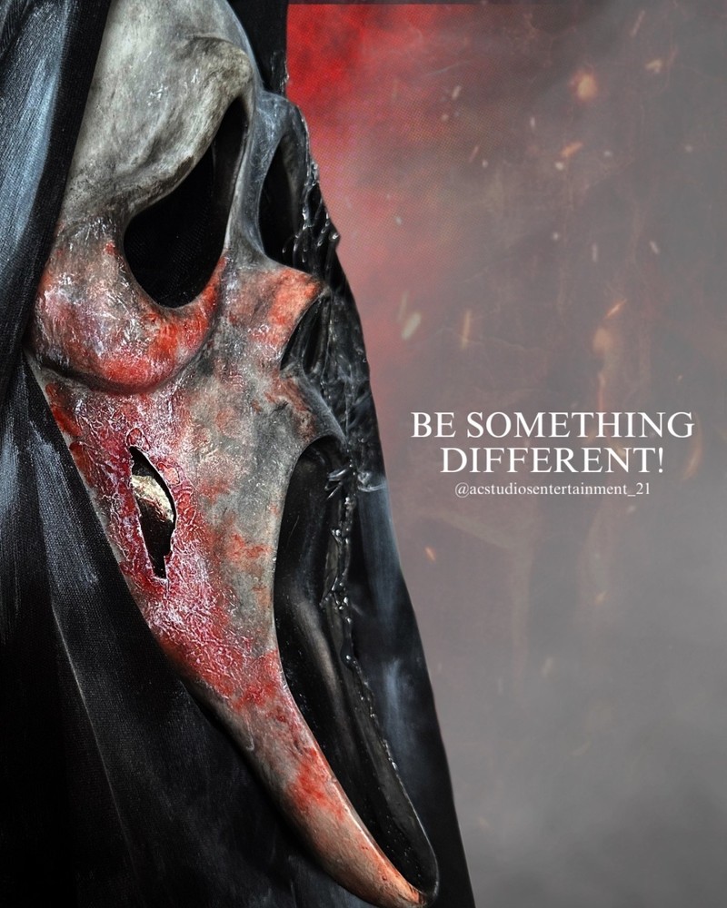 SCREAM ENDS (Custom) GhostFace Mask EU STAMP EDITION (2026)
