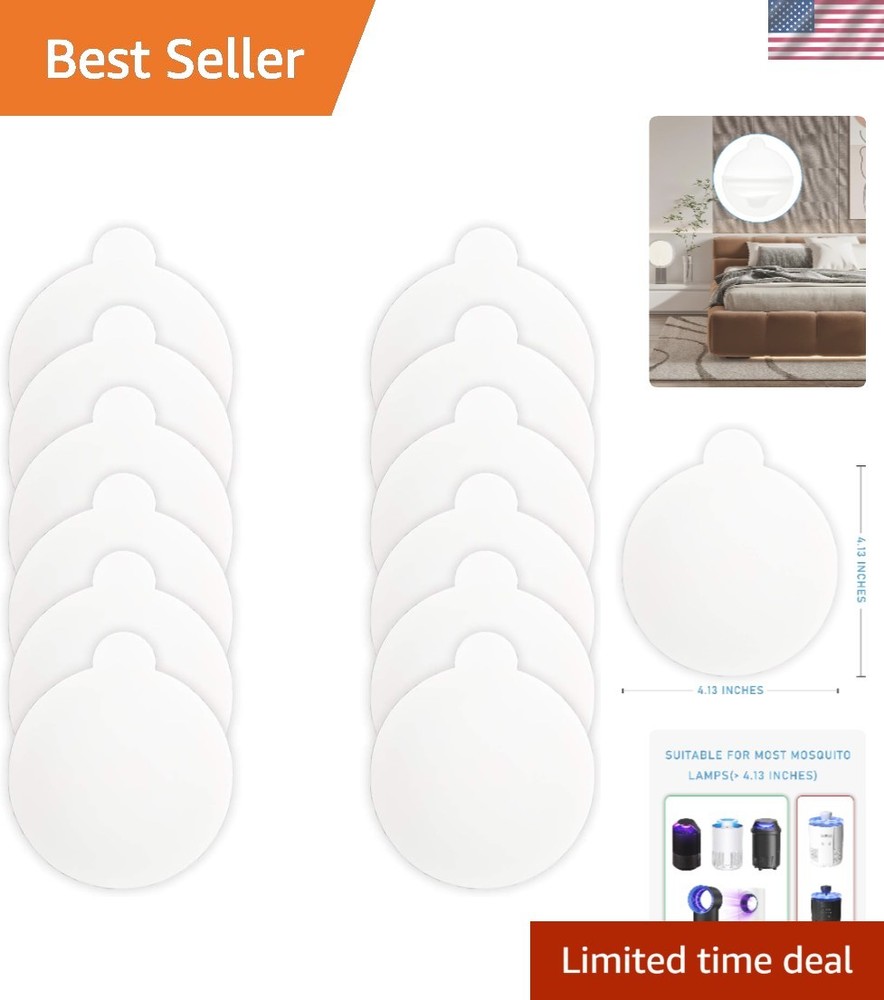 Effective Indoor Pest Control: 12 Sticky Boards for Mosquito Trap Replacement