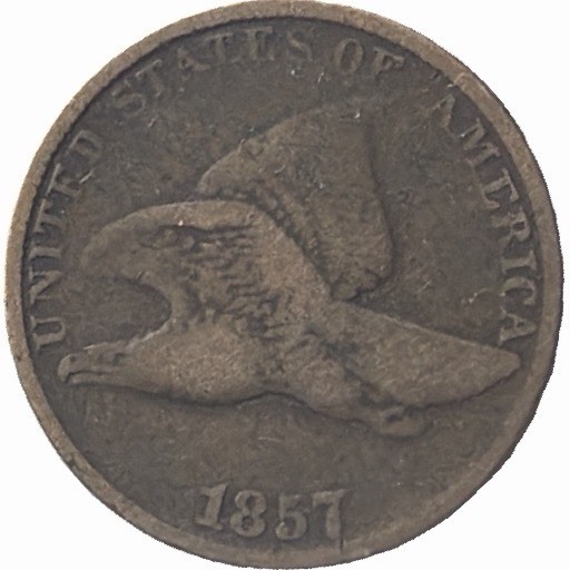1857 Flying Eagle Penny