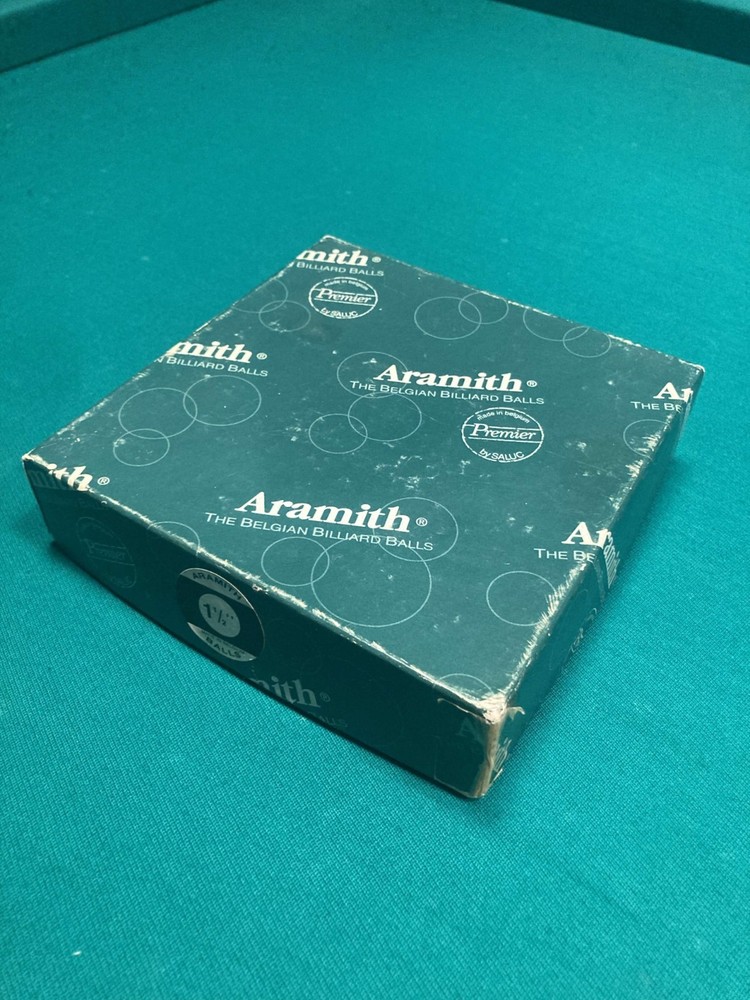 Aramith Premier 1½″ (38mm) Belgian Pool Ball Set – Complete set