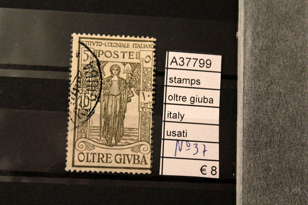 STAMPS BEYOND JUBA ITALY USED NO. 37 (A37799)