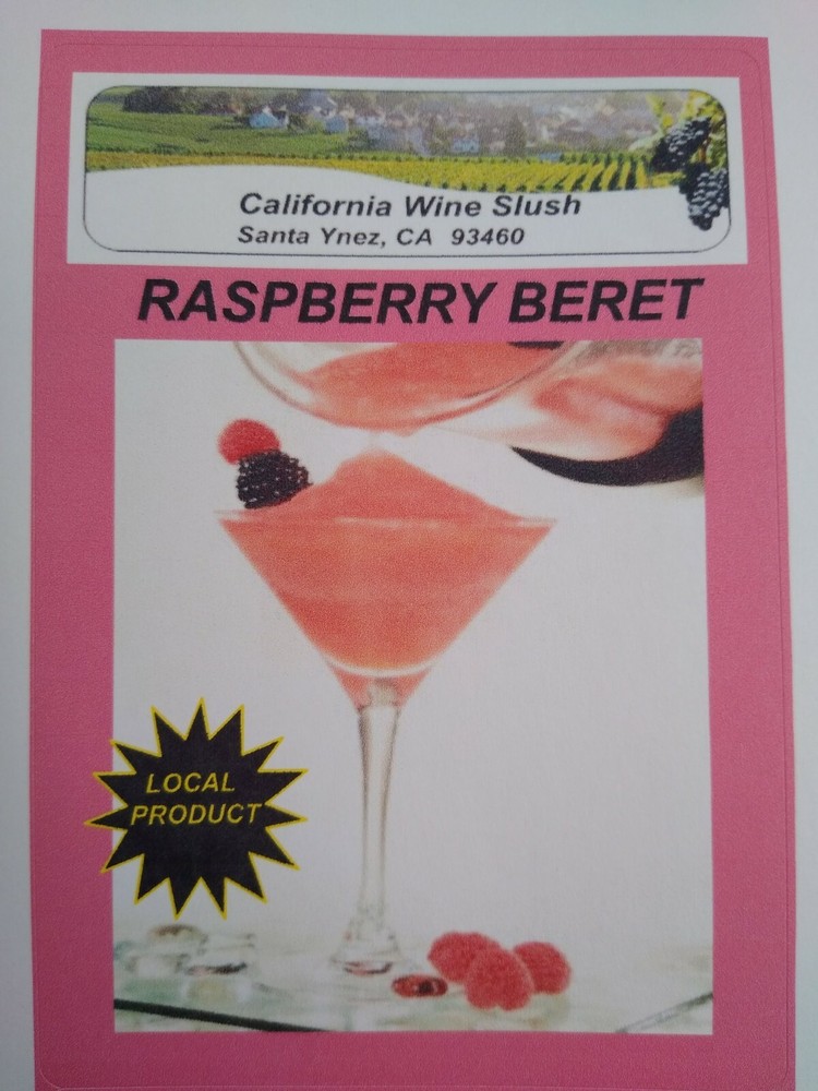 RASPBERRY BERET MOSCATO WINE SLUSH MIX