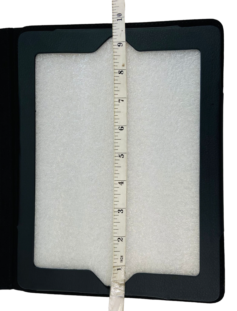 Sublimation PU Leather iPad Case 10 in x 8 in, Black